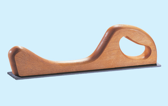 CURVED TOOTH BLADES WOODEN HOLDER FOR 350mm