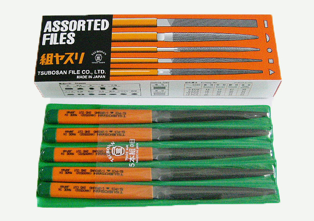 DIE SINKER’S-ASSORTED FILES 5-PCS SET  SECOND